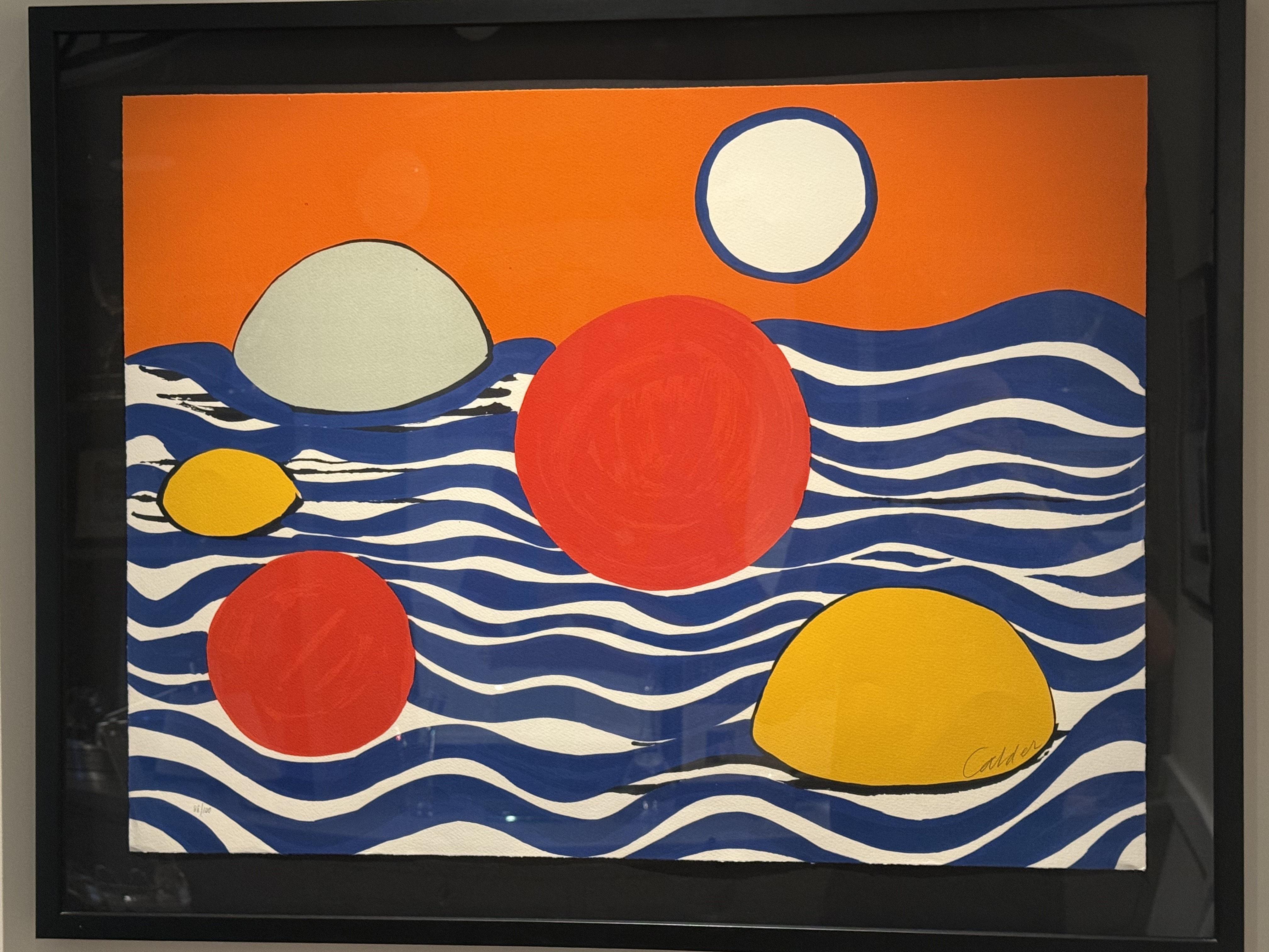 Alexander Calder — Waves and Circles
