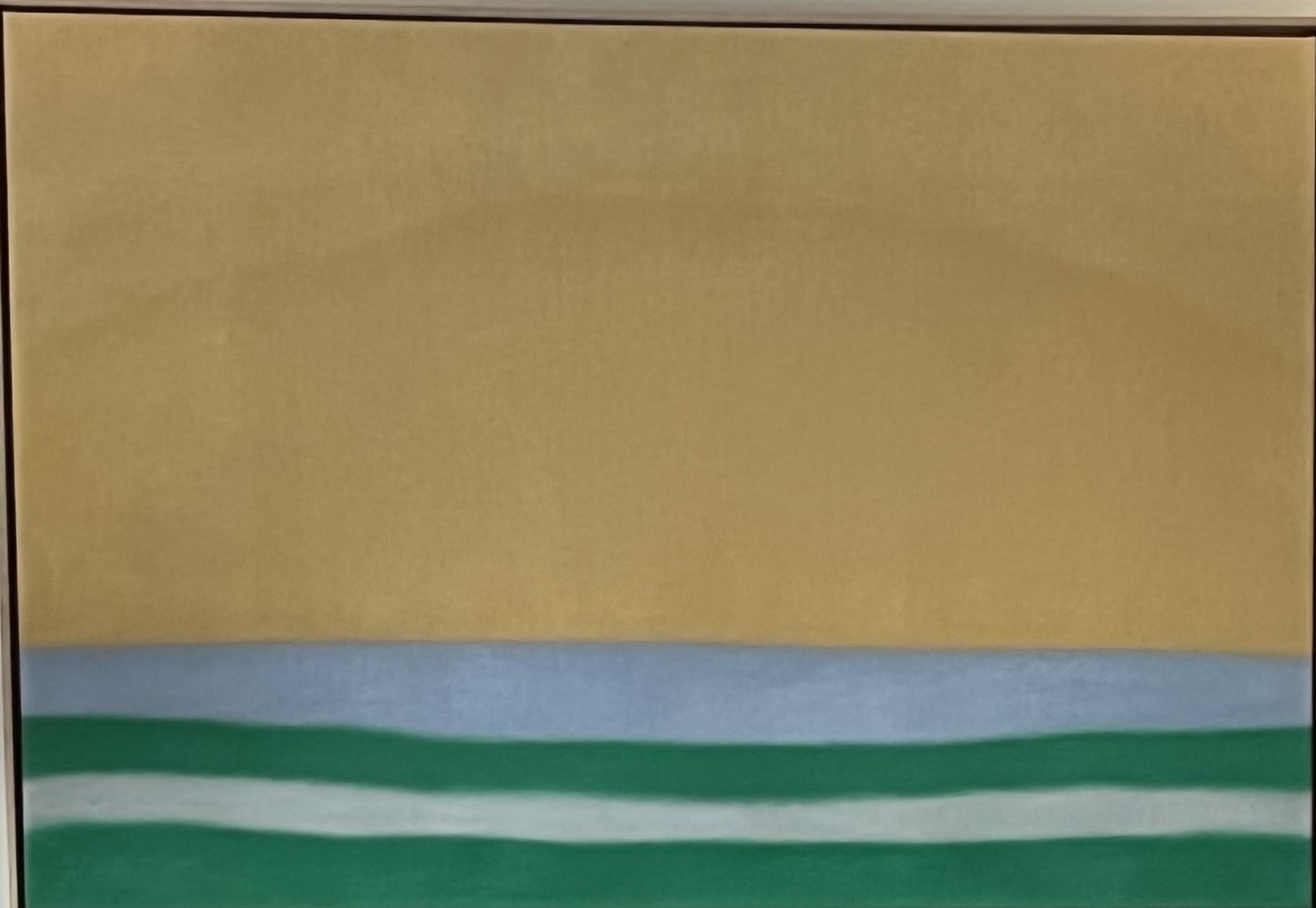 Susan Vecsey — Untitled (Gold / Green)