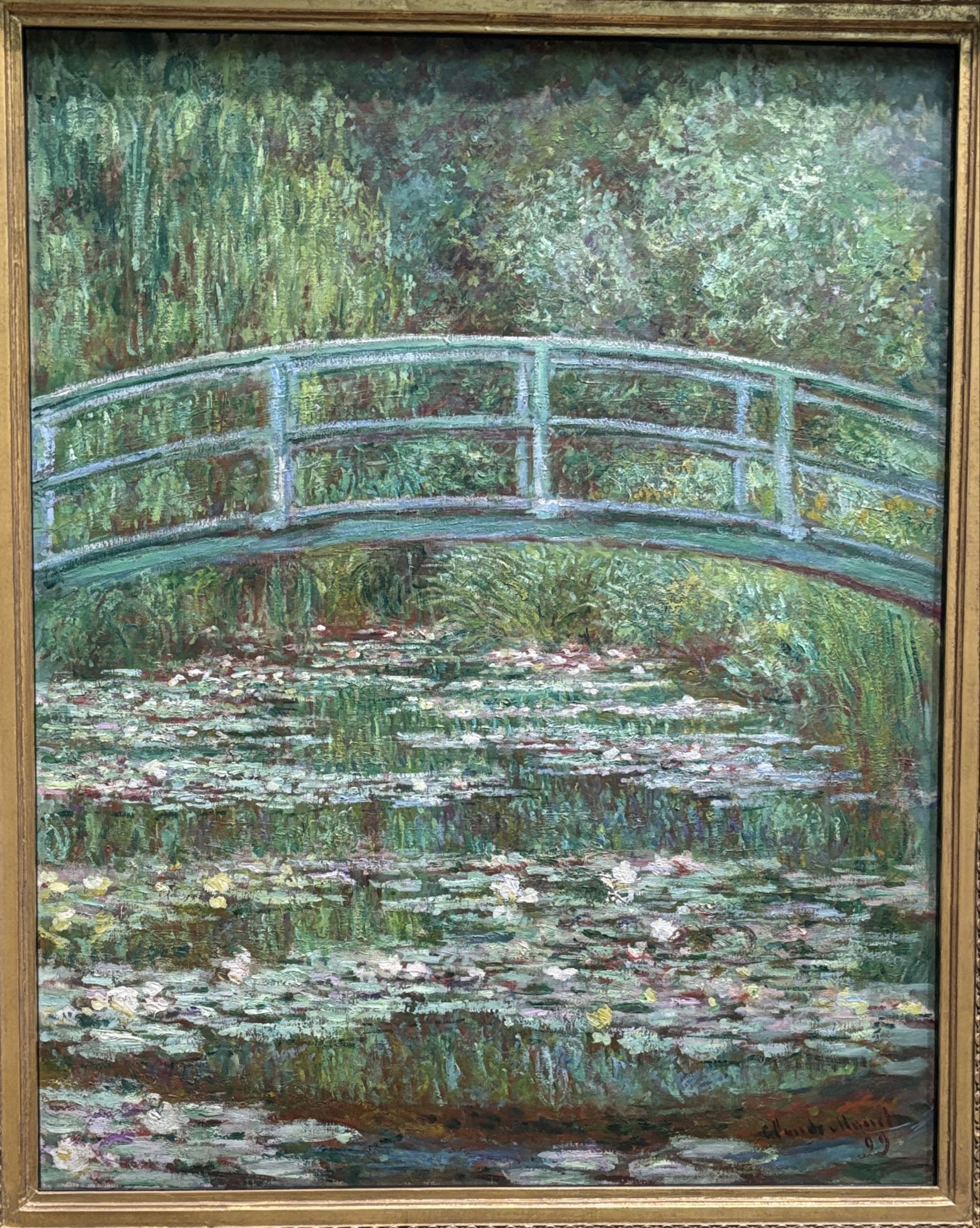 Claude Monet — Bridge over a Pond of Water Lilies