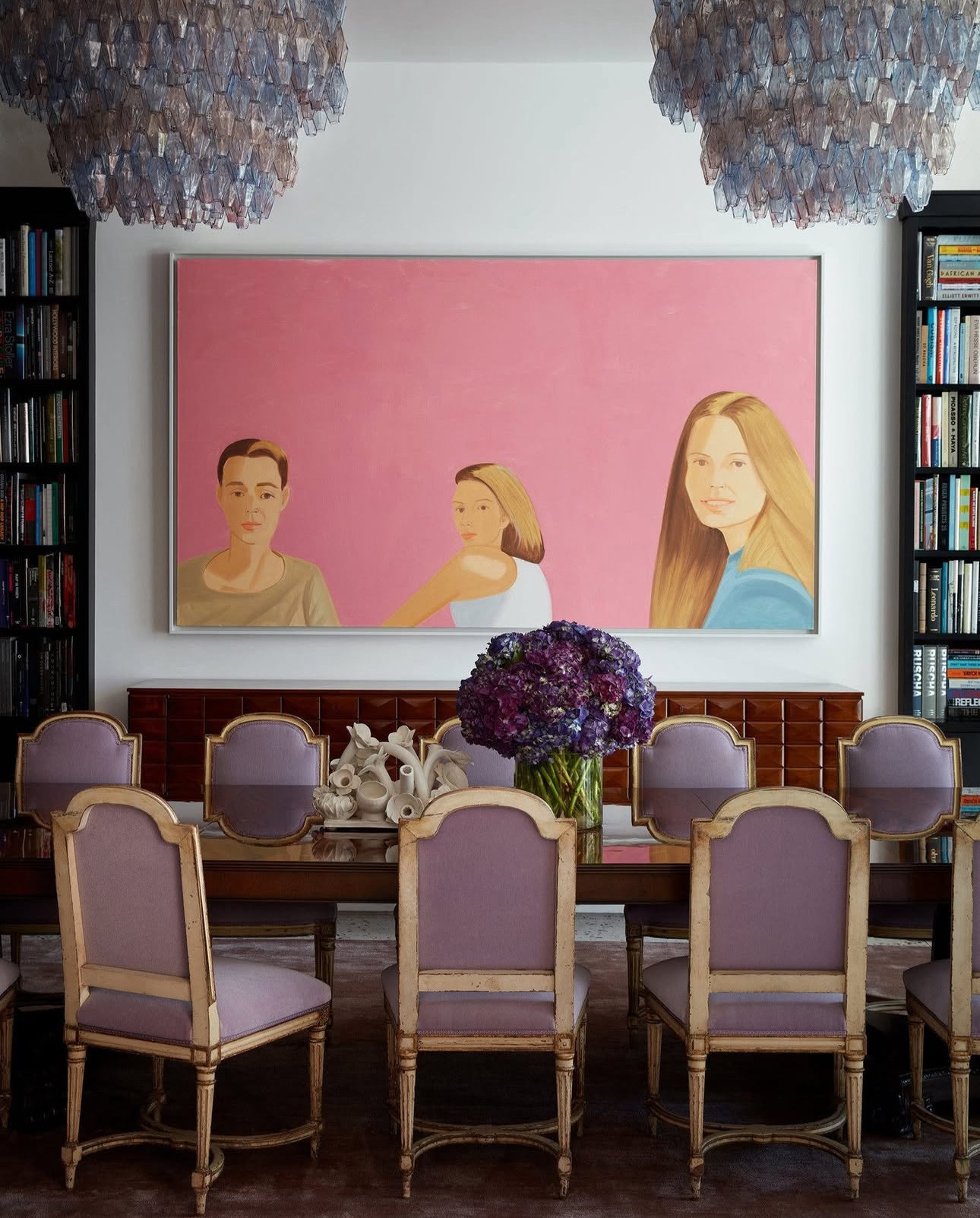 Alex Katz — Three Women on Pink