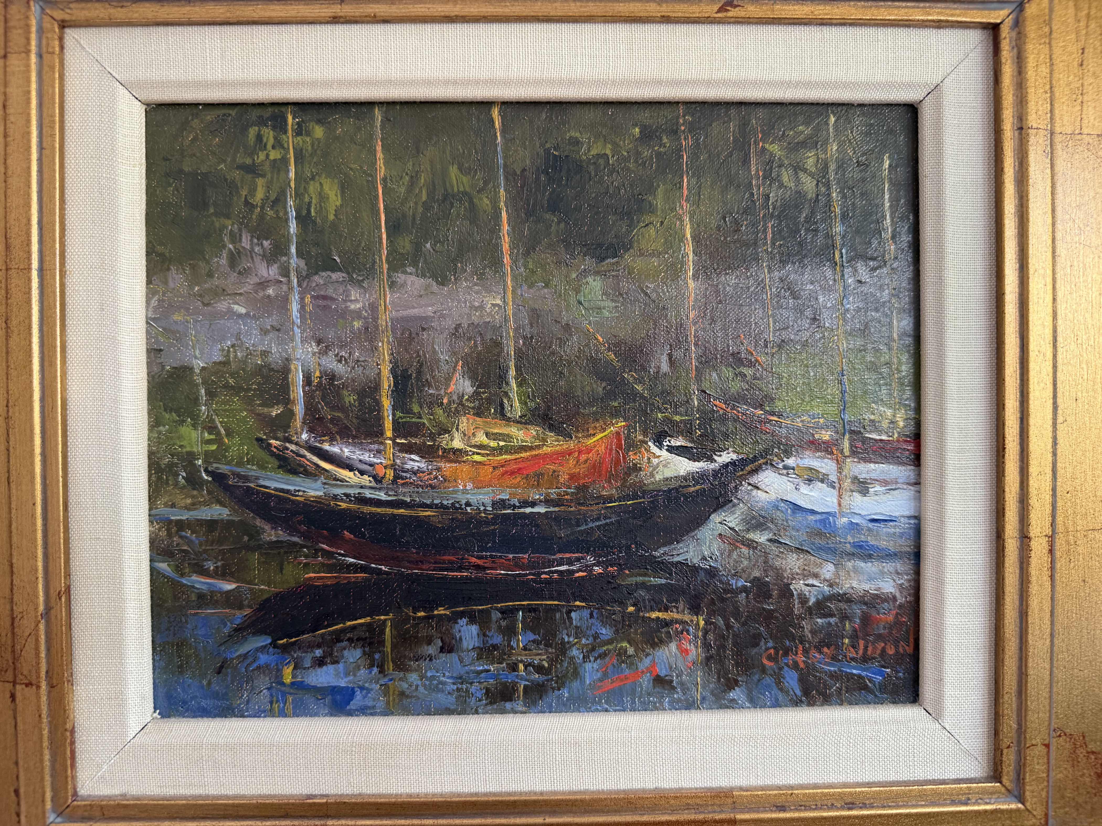 Cindy Nixon — Evening, Northeast Harbor