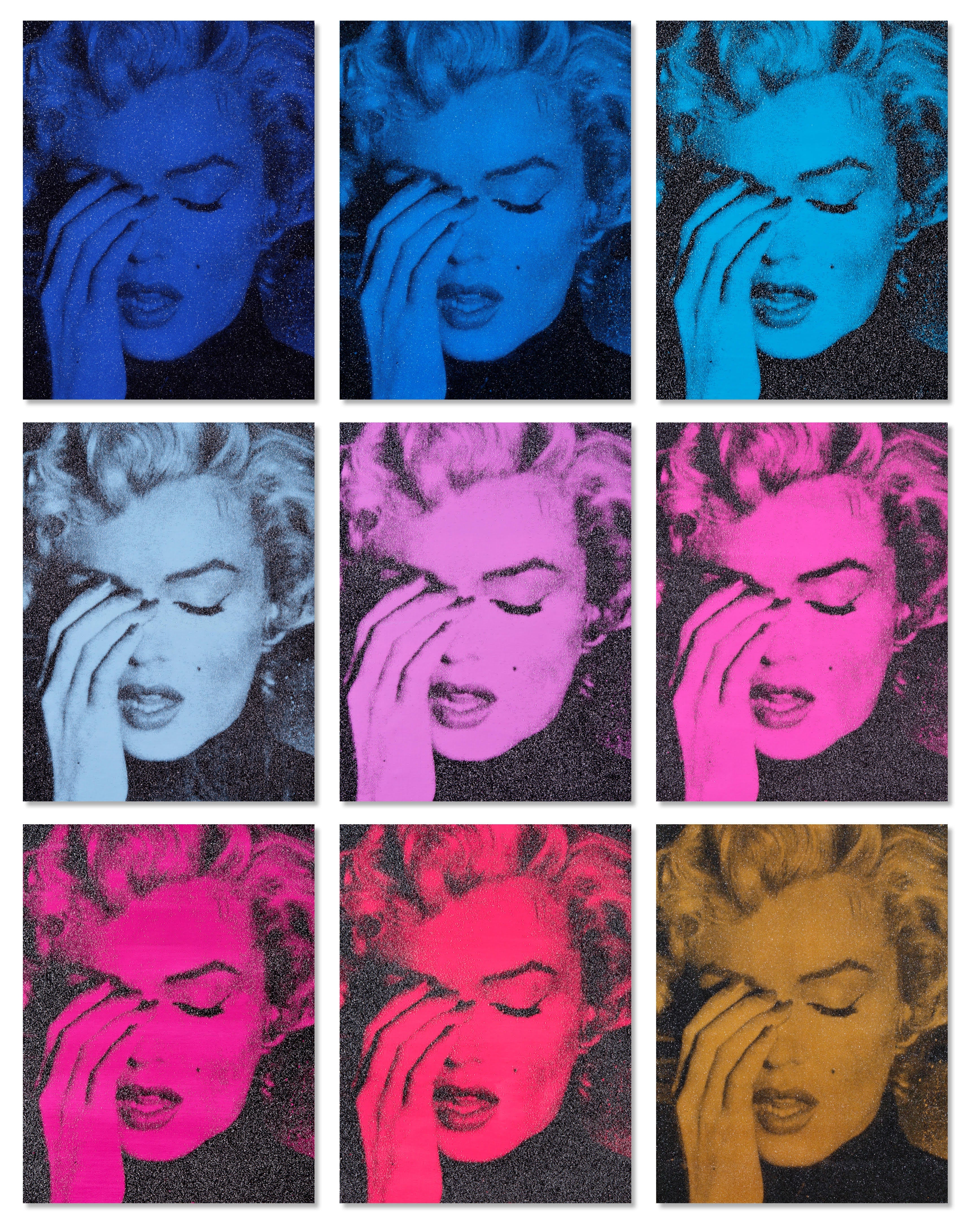 Russell Young — Crying Marilyn (Complete Portfolio of California Colors)