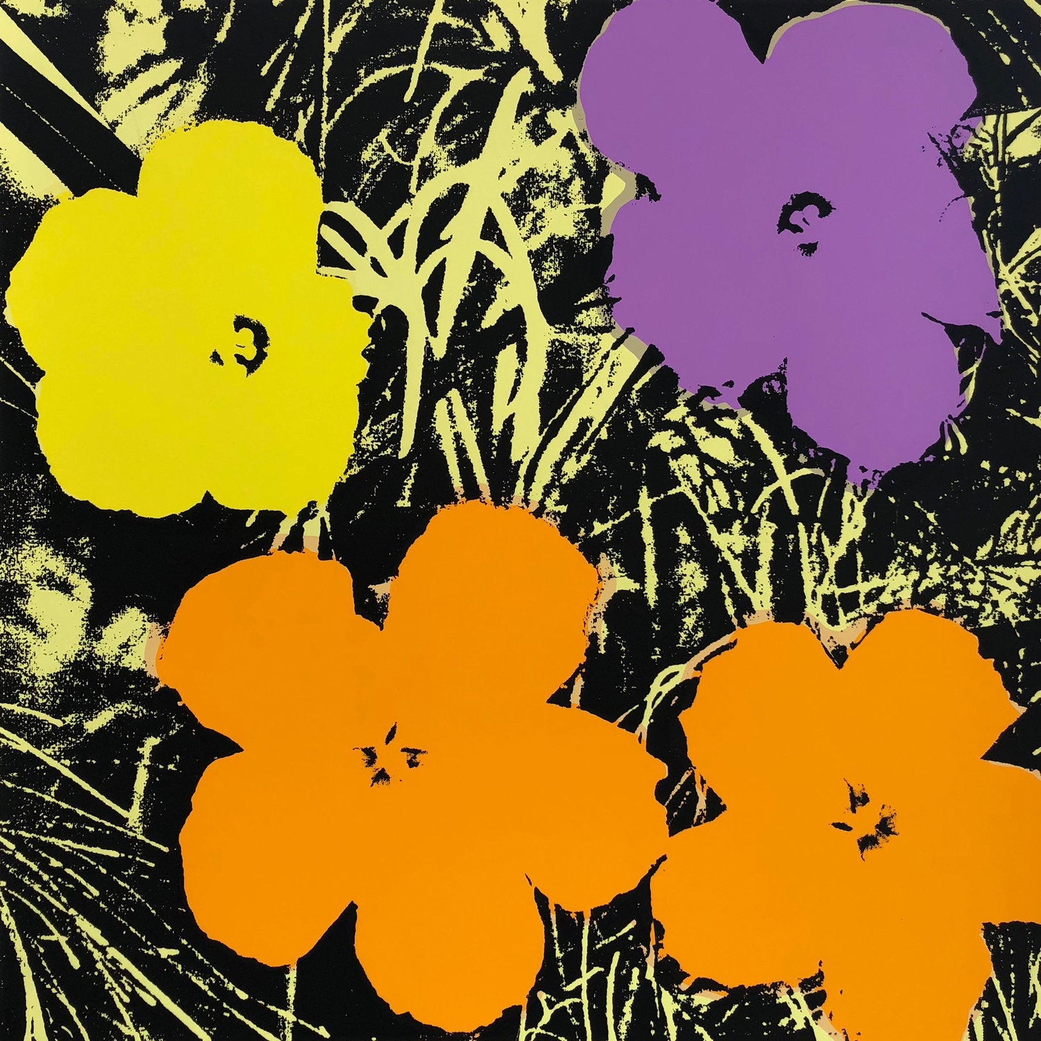 Sunday B. Morning — (after Andy Warhol) Flowers II.67