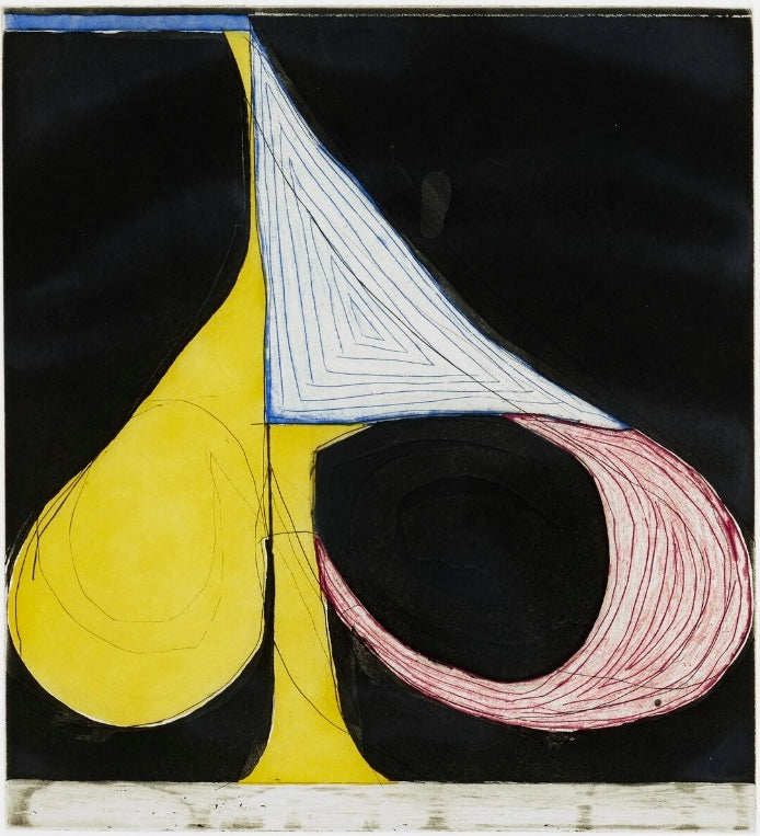 Richard Diebenkorn — Tri-Color Spade