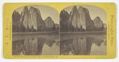 Cathedral Rocks, height 2,660 ft., Yo Semite Valley, Cal., No. 537 from the series "Yosemite Valley, Cal."
