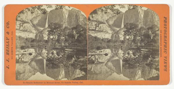 Yo Semite Reflected in Merced River, Yo Semite Valley, California, from the series "Yo Semite Valley, Cal."