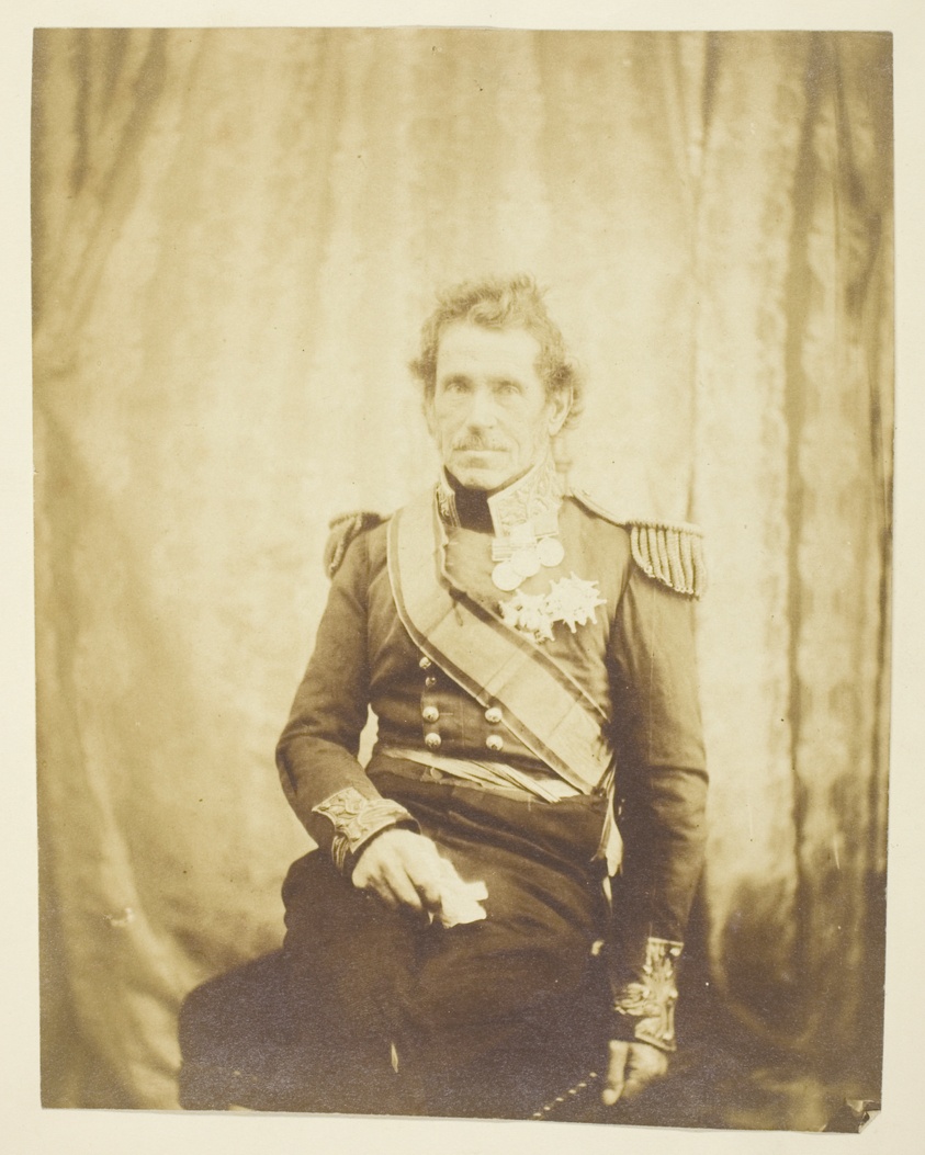 Roger Fenton — Sir George de Lacy Evans (1787-1870), General, Taken at the Crimea
