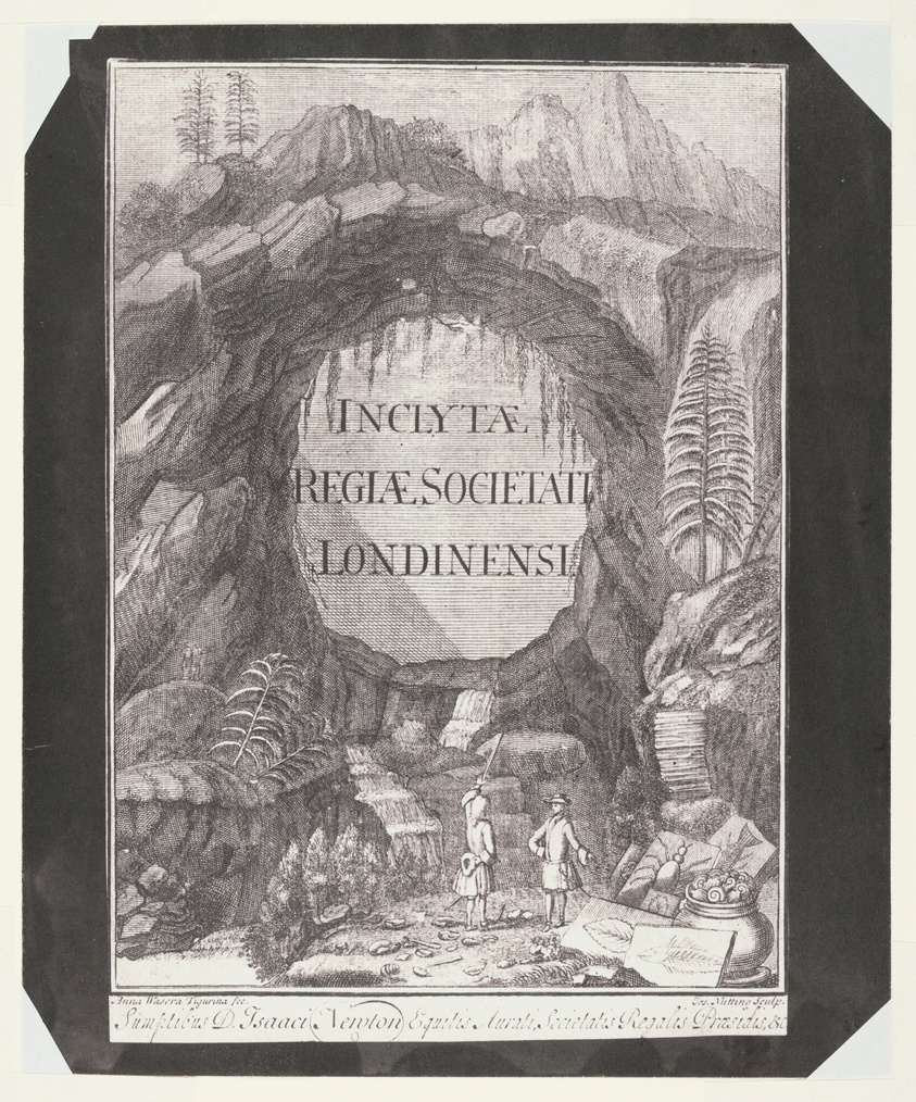 Copy of the Title Page for "Inclytae Regiae Societati Londinensi"