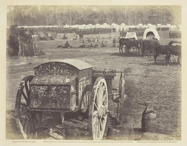 Inspection of Troops at Cumberland Landing, Pamunkey, Virginia