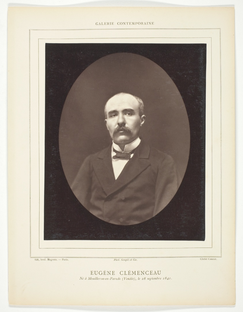 Etienne Carjat — Eugène Clémenceau