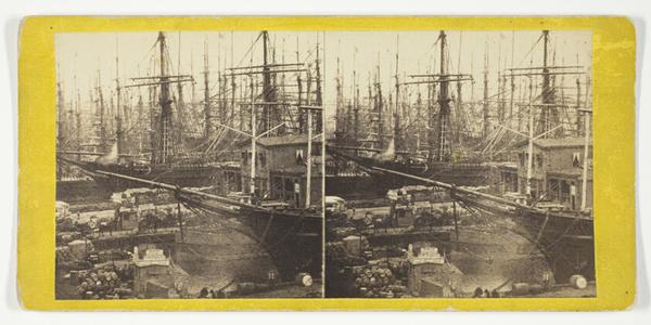 Wall Street Ferry, New York, No. 4579 from the series "Anthony's Stereoscopic Views"