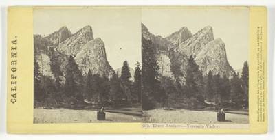 Three Brothers - Yosemite Valley, California, No. 262 from the series "California"