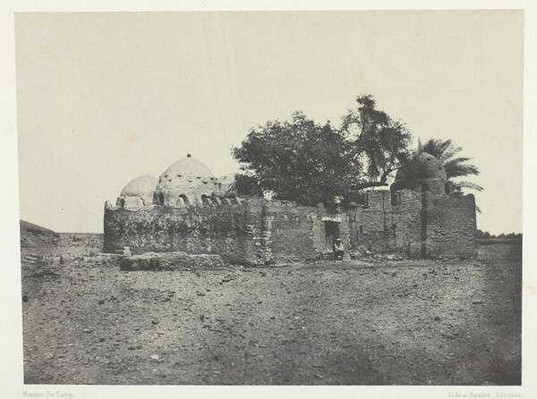 Tombeau de Cidi-Abdellah-el-Marabout, Haute-Egypte, plate 62 from the album "Egypte, Nubie, Palestine et Syrie" (1852)