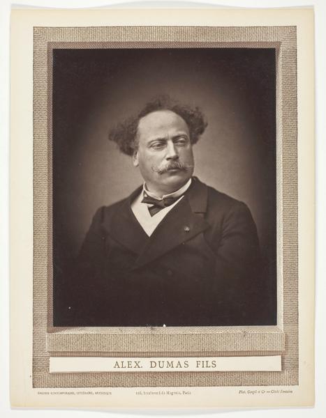 Alexandre Dumas, fils (French novelist and playwright, 1824-1895)