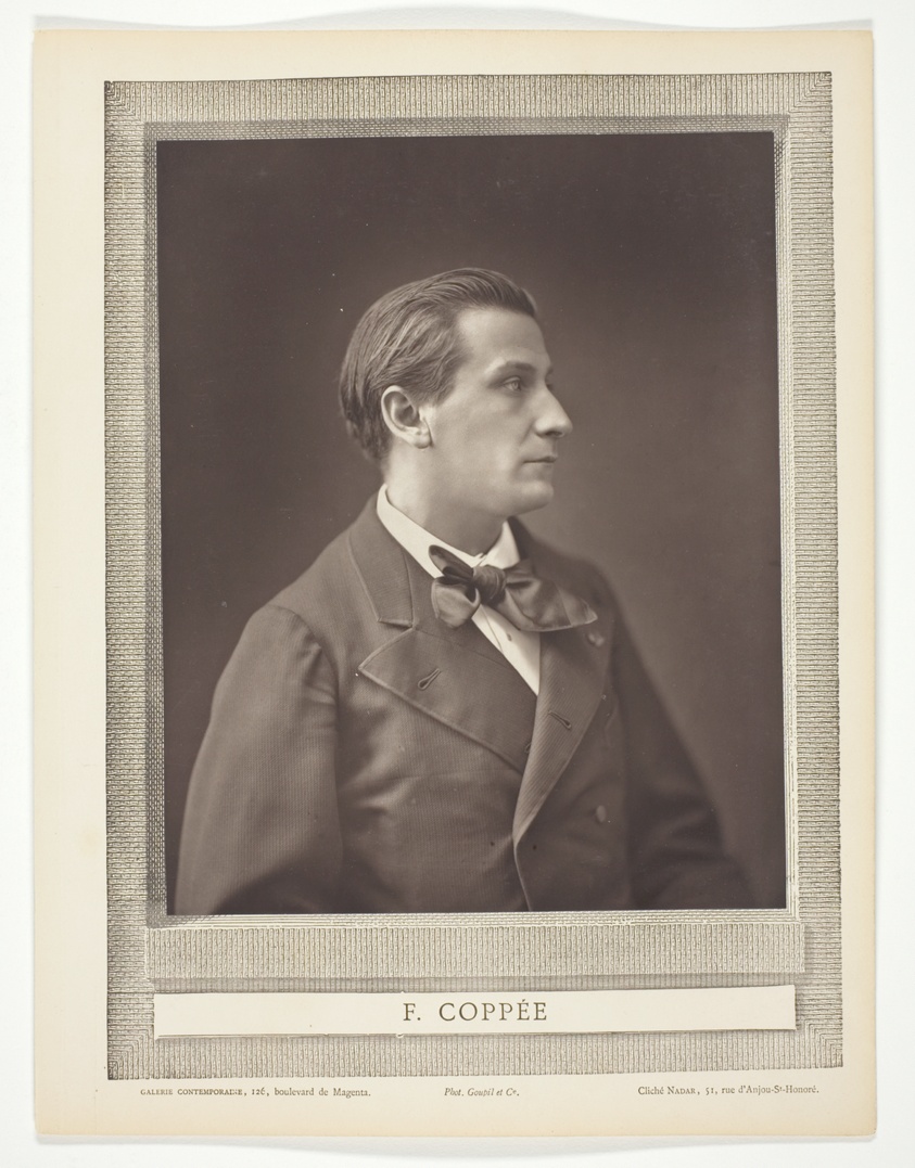 Nadar (Gaspard Félix Tournachon) — François Coppée (French poet and novelist, 1842-1908)