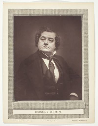 Fréderick Lamaître (French actor and playwright, 1800-1976)