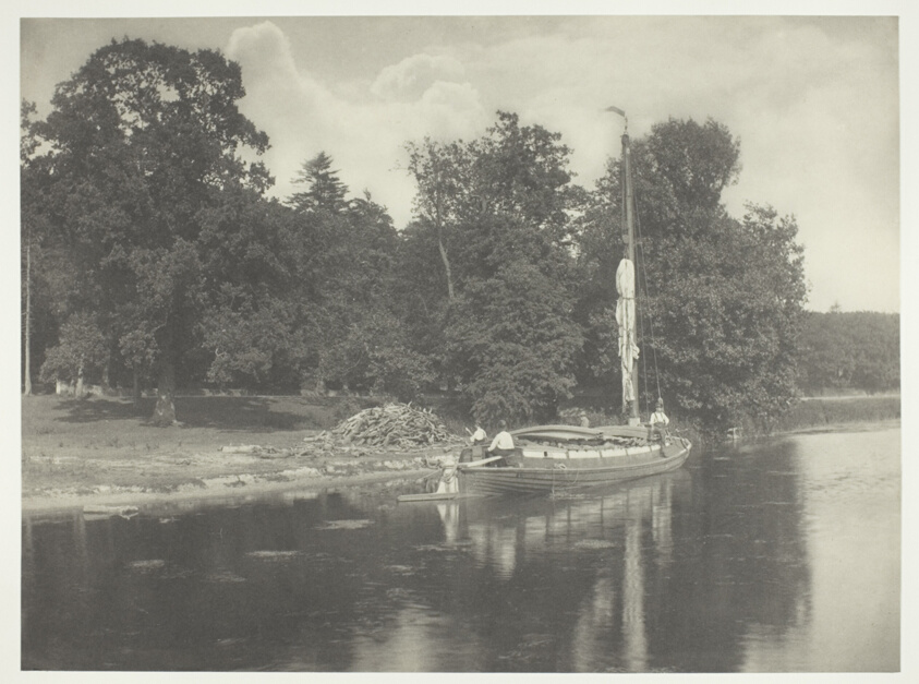 Peter Henry Emerson — The River Bure at Coltishall