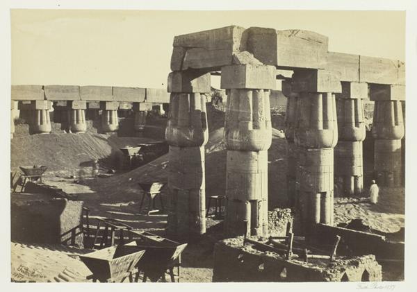 Portion of the Great Temple (The Government Stores), Luxor