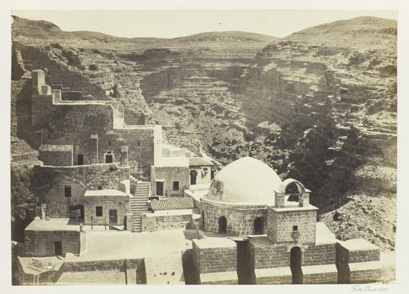 Francis Frith — Convent of Mar-Saba, Near Jerusalem