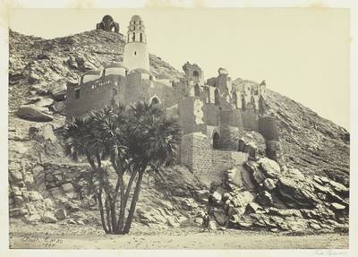 Doum Palm and Ruined Mosque, Philæ