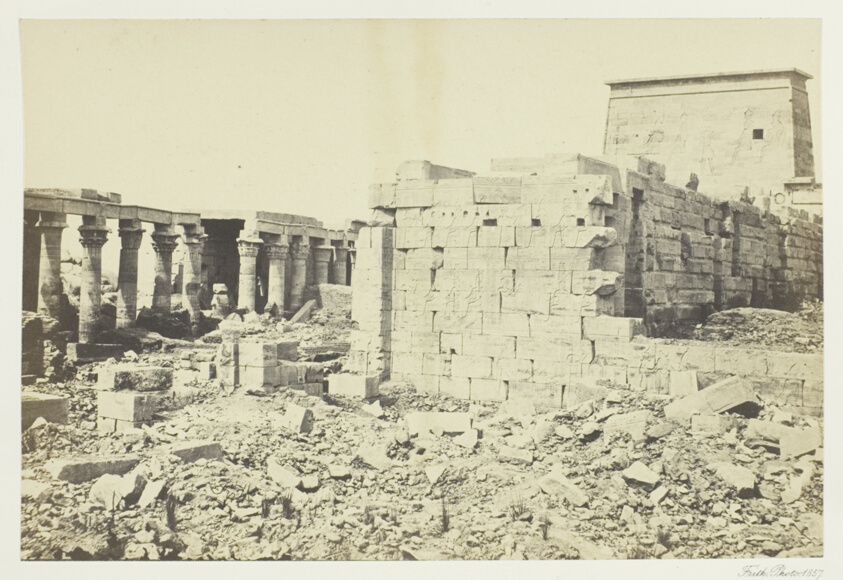 Francis Frith — View on the Island of Philæ