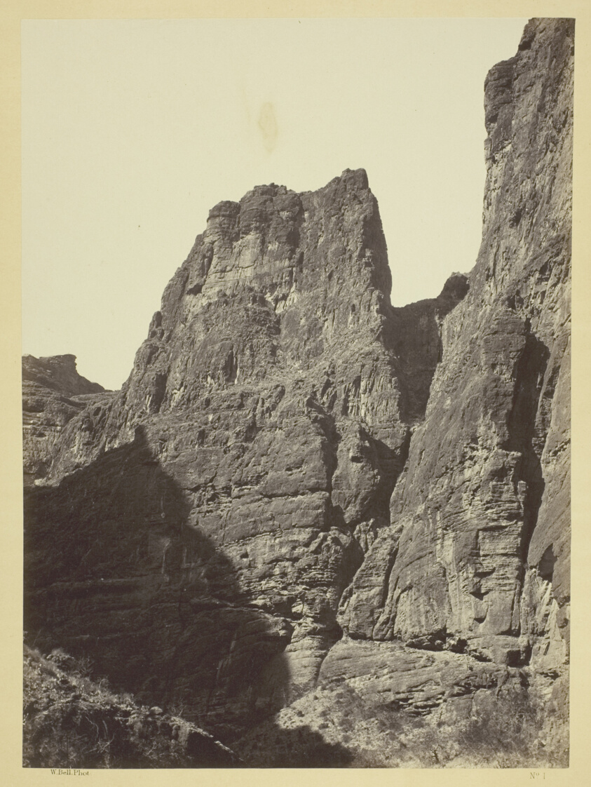 William H. Bell — Cañon of Kanab Wash, Colorado River, Looking South