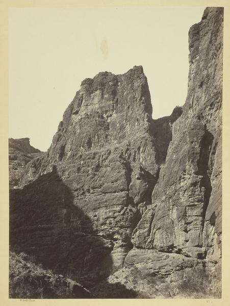 Cañon of Kanab Wash, Colorado River, Looking South