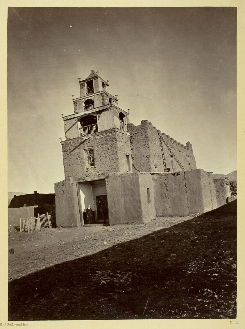 Timothy O'Sullivan — The Church of San Miguel, the Oldest in Santa Fe, N.M.
