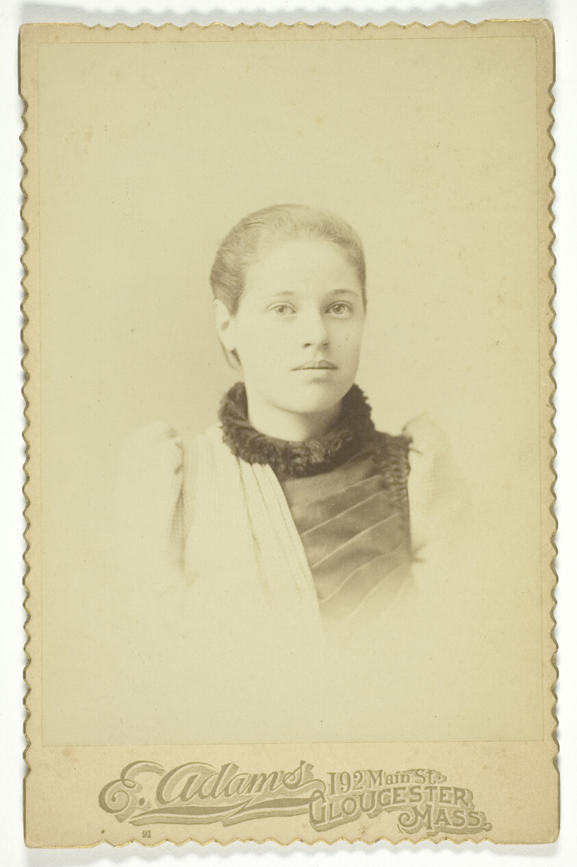 Artist unknown — Portrait of Edith Wonsen