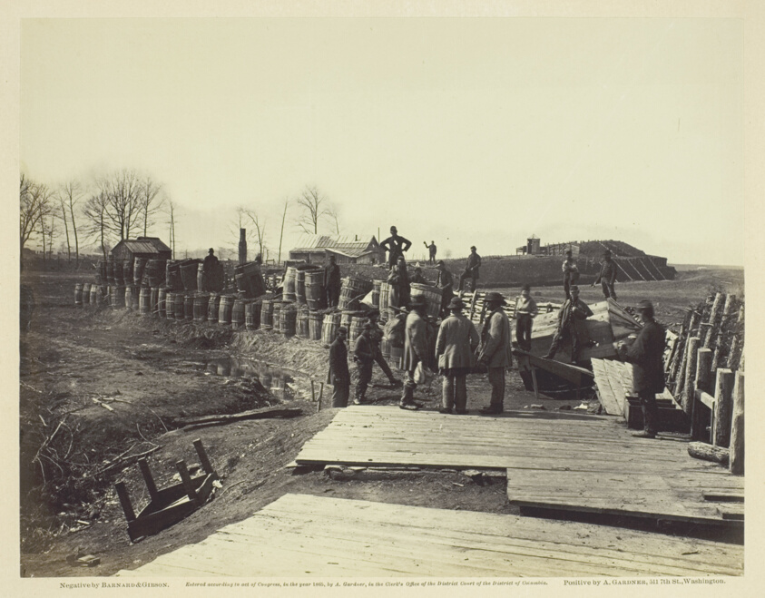 Barnard and Gibson — Fortifications at Manassas