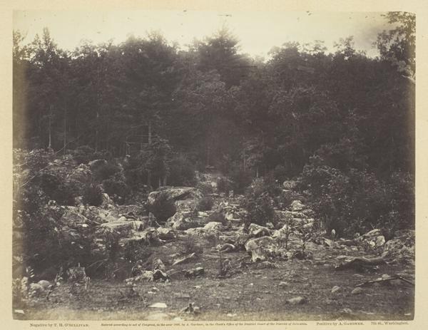 Slaughter Pen, Foot of Round Top, Gettysburg