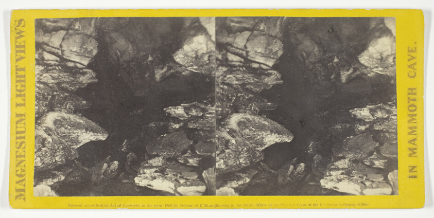 Chas. Waldack — "Wild Hall", No. 23 from the series "Mammoth Cave Views"