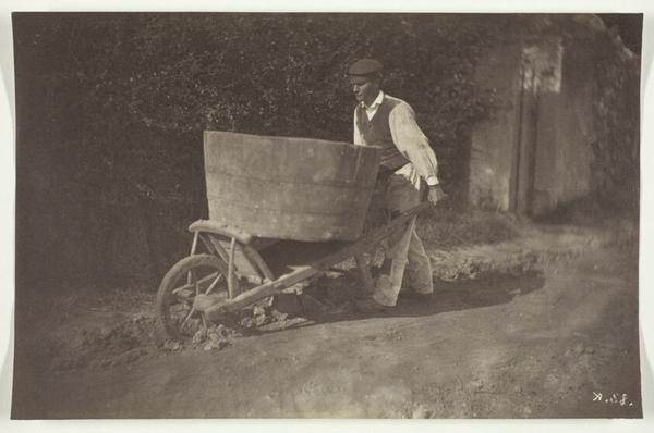 Male Peasant with Wheelbarrow