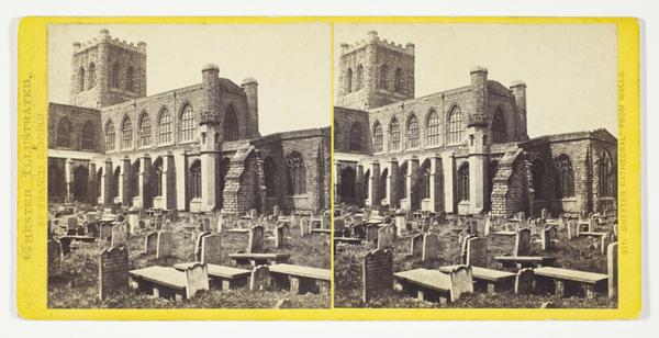 Chester Cathedral - From Walls, No. 911 from the series "Chester Illustrated"