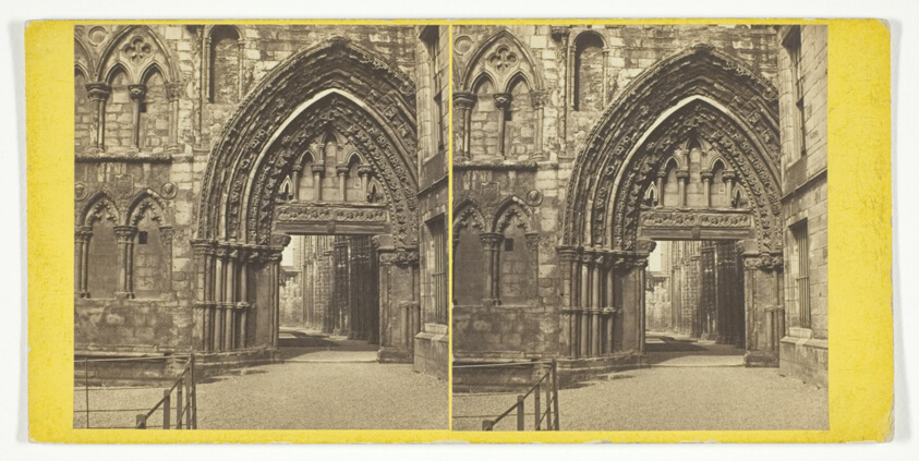 Archibald Burns — Door of Holyrood Abbey