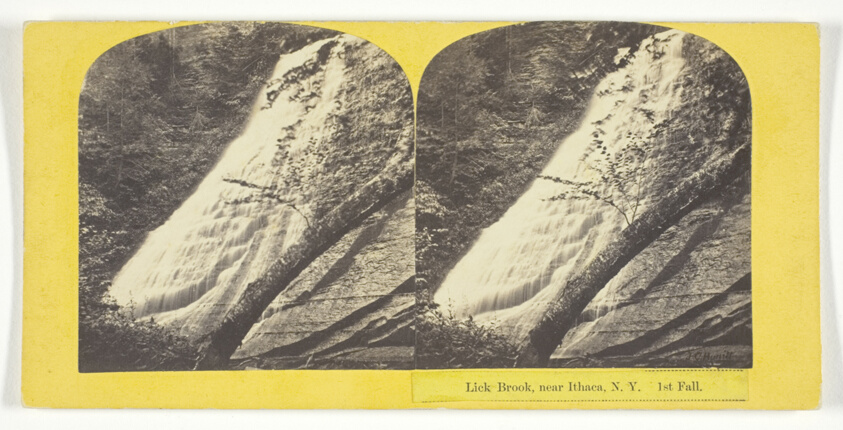 J. C. Burritt — Lick Brook, near Ithaca, N.Y. 1st Fall