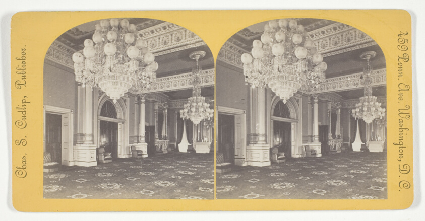 Chas. S. Cudlip — East Room, White House