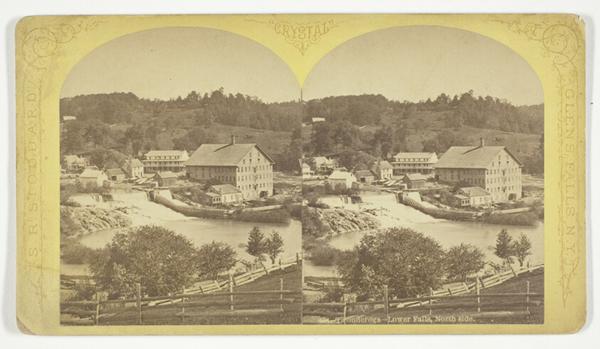 Ticonderoga - Lower Falls, North Side, No. 654 from the series "Crystal"