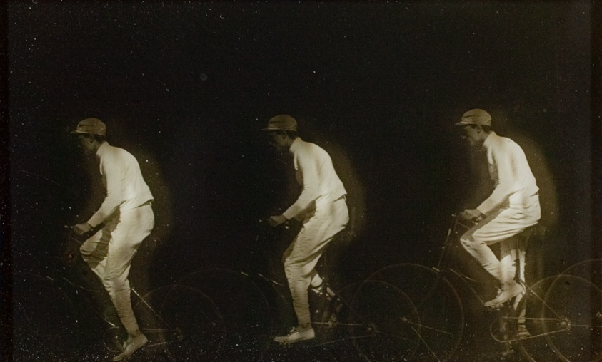 Etienne-Jules Marey — Man Bicycling