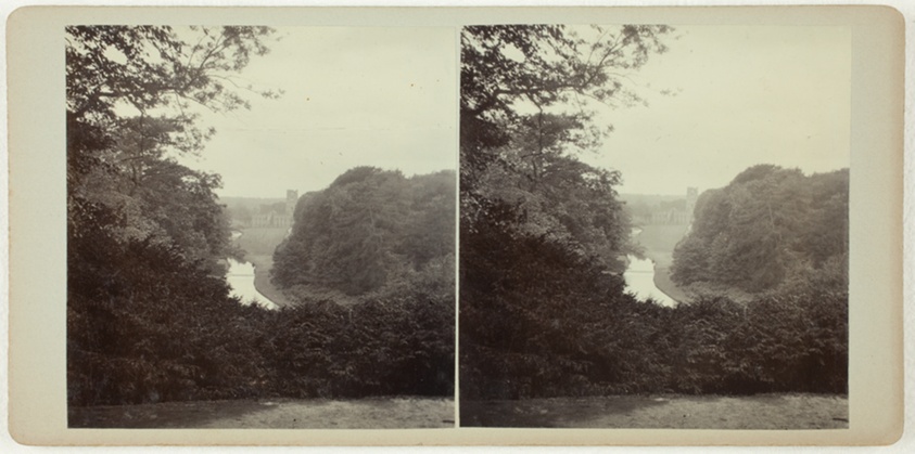 Artist unknown — Untitled (Fountains Abbey Surprise View)