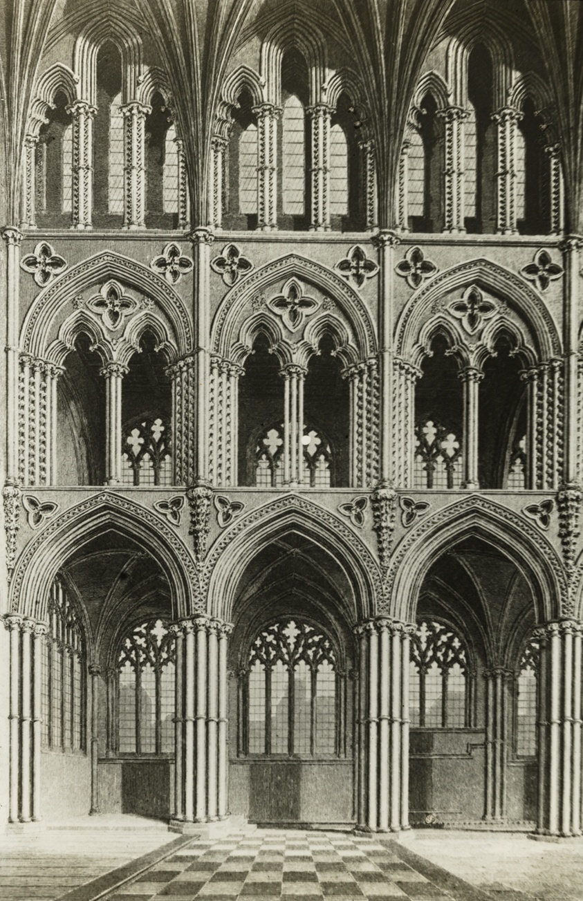 Frederick H. Evans — Ely Cathedral: Presbytery, from an Engraving