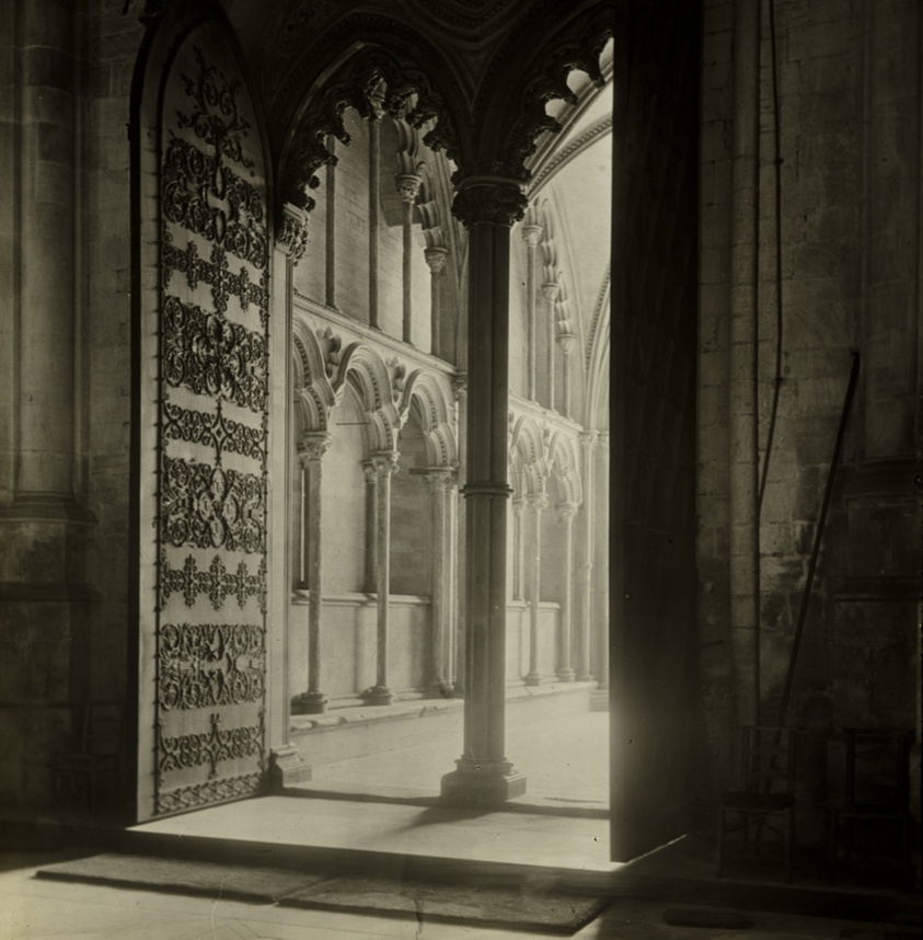 Frederick H. Evans — Ely Cathedral: Galilee Porch from Nave