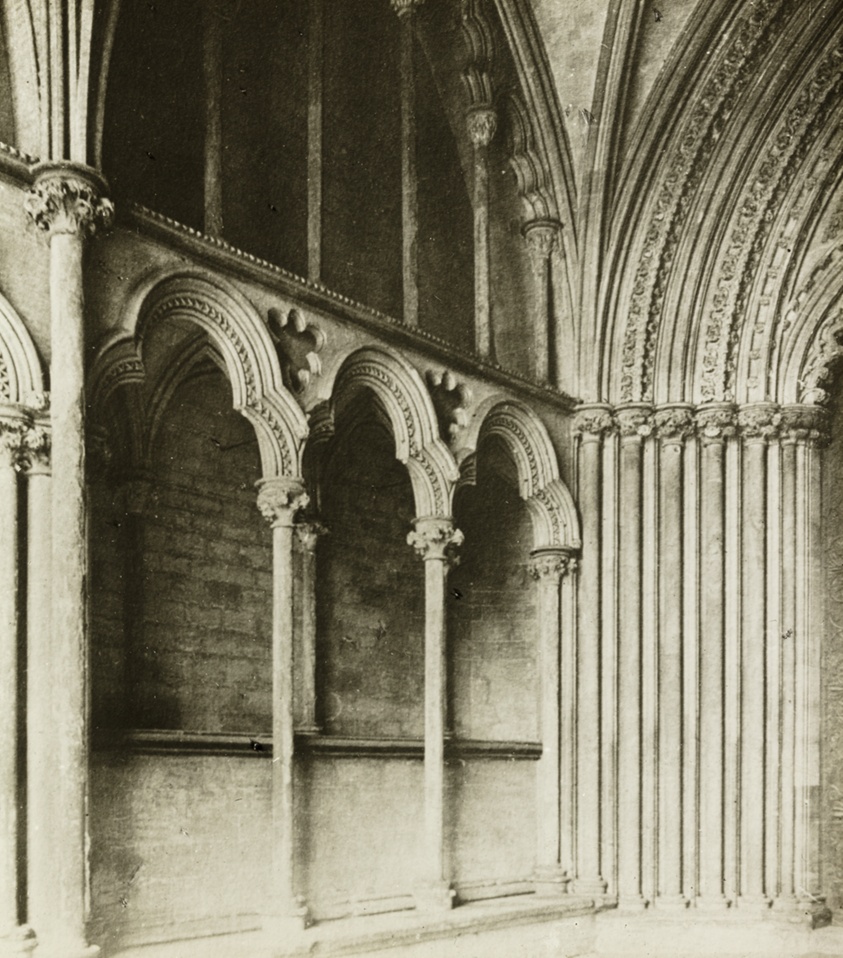Frederick H. Evans — Ely Cathedral: Galilee Porch, details