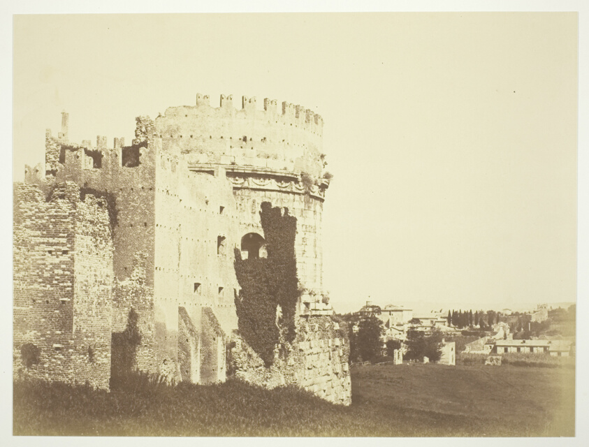 Robert MacPherson — Untitled (Ruin of a Round Fortress Building)