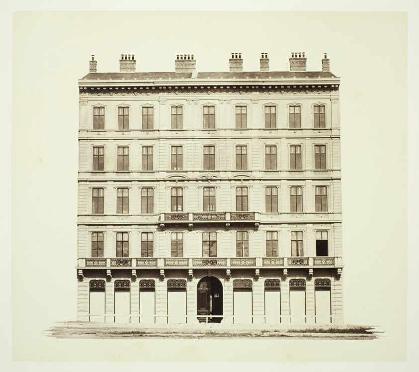 Artist unknown — Kärnthner-Ring No. 12, Zinshaus des Grafen F. Abensberg und Traun