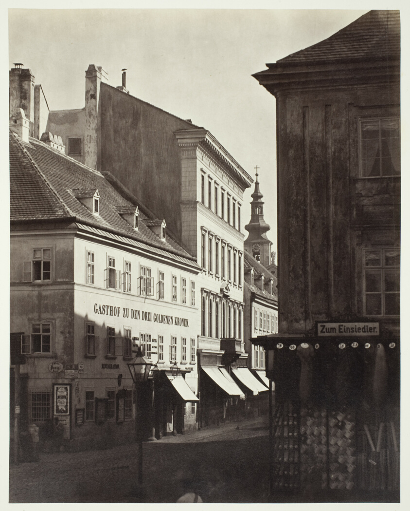 Artist unknown — Wieden, Hauptstraβe No. 37, Wohnhaus des Herrn F. Tomas