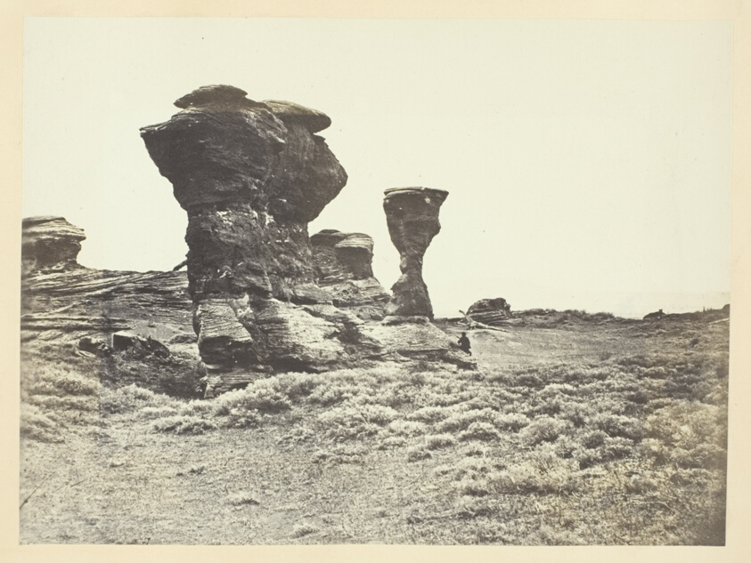 Andrew J. Russell — Dial Rock, Red Buttes, Laramie Plains