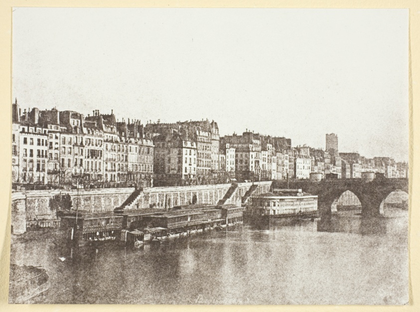 Le Pont-Neuf, les quais, les bains "A la Samaritaine" et la Tour St Jacques
