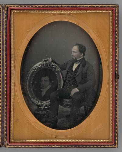 Untitled (Portrait of Man with Painting)