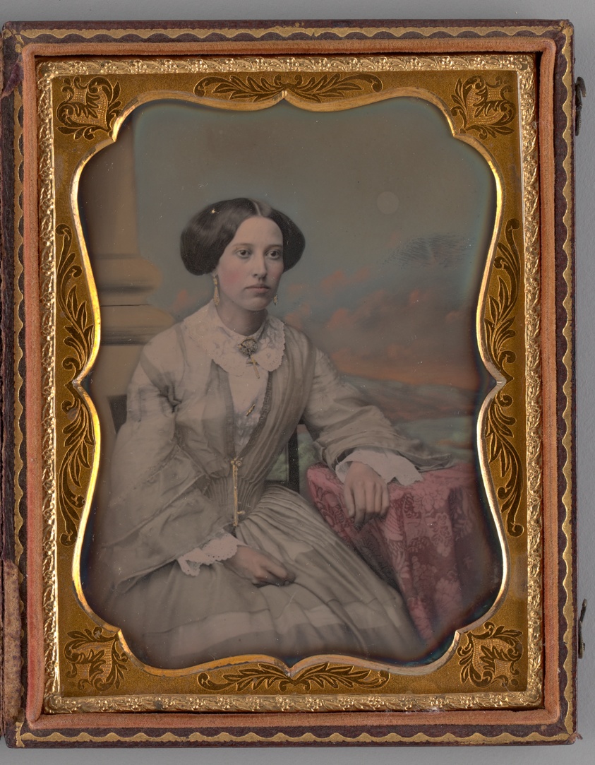 Albert Sands Southworth (American, 1811-1894) — Untitled (Portrait of Seated Woman)